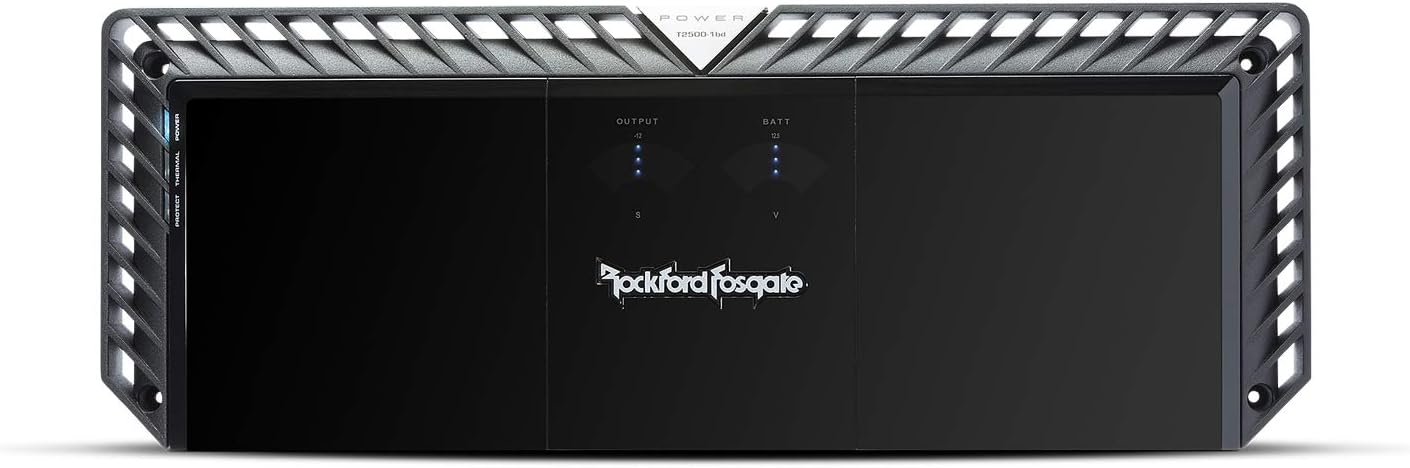 Rockford Fosgate T2500-1bdCP Power 2500-Watt Class-bd Constant Power Amplifier Rockford Fosgate T2500-1bdCP Power 2500-Watt Class-bd Constant Power Amplifier